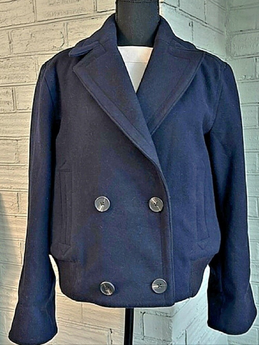 Gap 1969 Wool Blend Peacoat